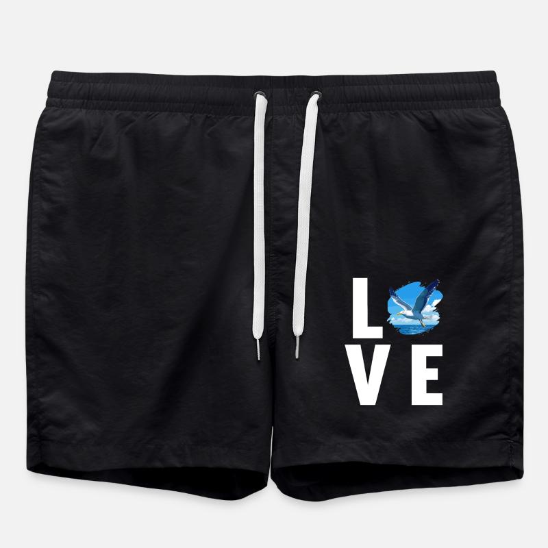 Seagulls Seagull - Swim Trunks - black