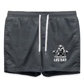 Powerlifting Ours 0 jours depuis la journée de jambe sautée - Short de bain - charbon - Devant - AI Model Male 185 light (185cm)