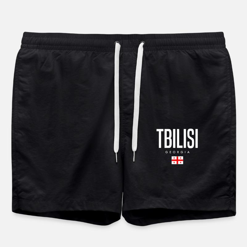 Tbilisi Georgia - Swim Trunks - black