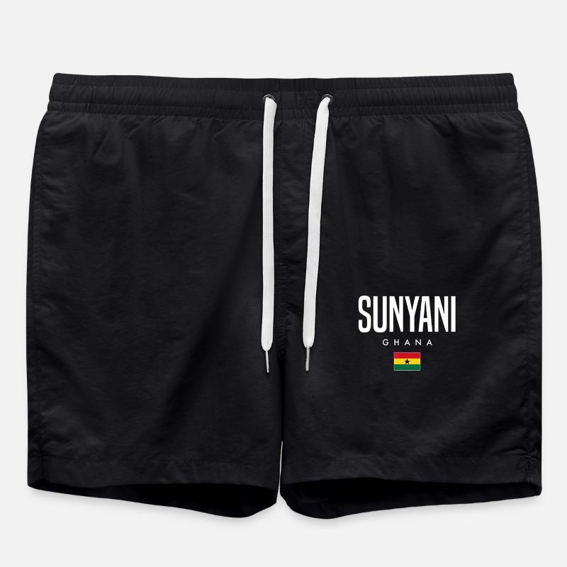Sunyani, Ghana - Short de bain - noir