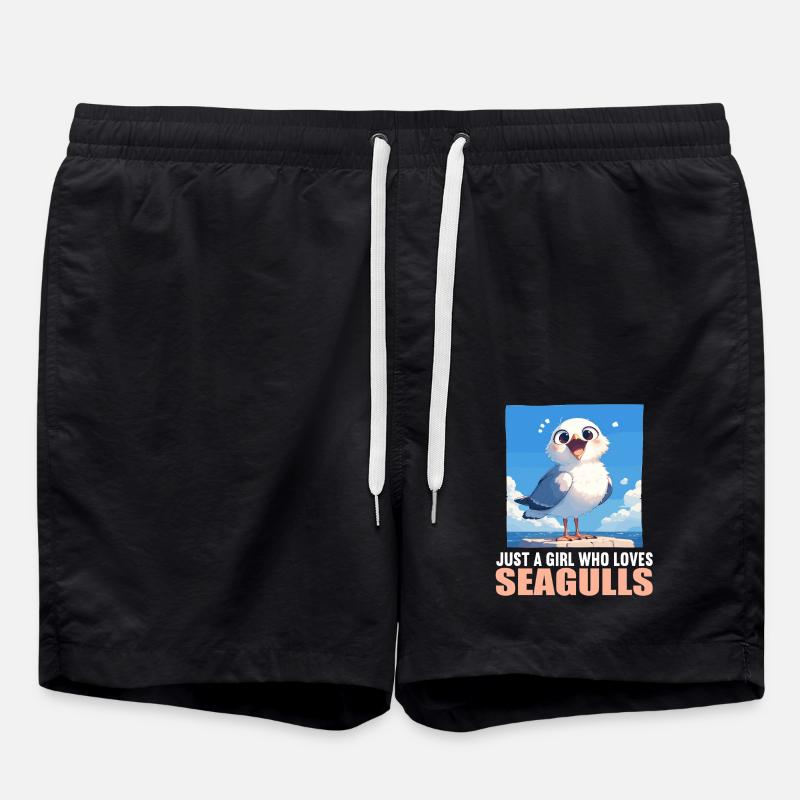 Seagulls Seagull - Swim Trunks - black