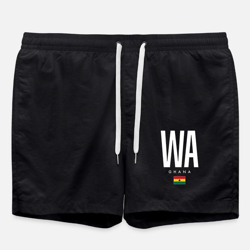 Wa Ghana - Short de bain - noir