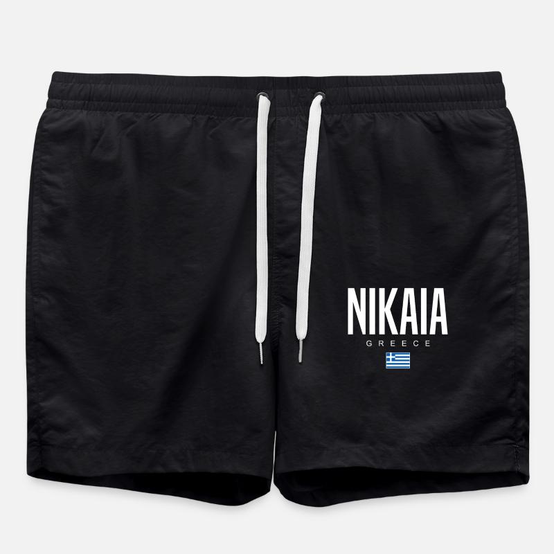 Nikaia, Grèce - Short de bain - noir
