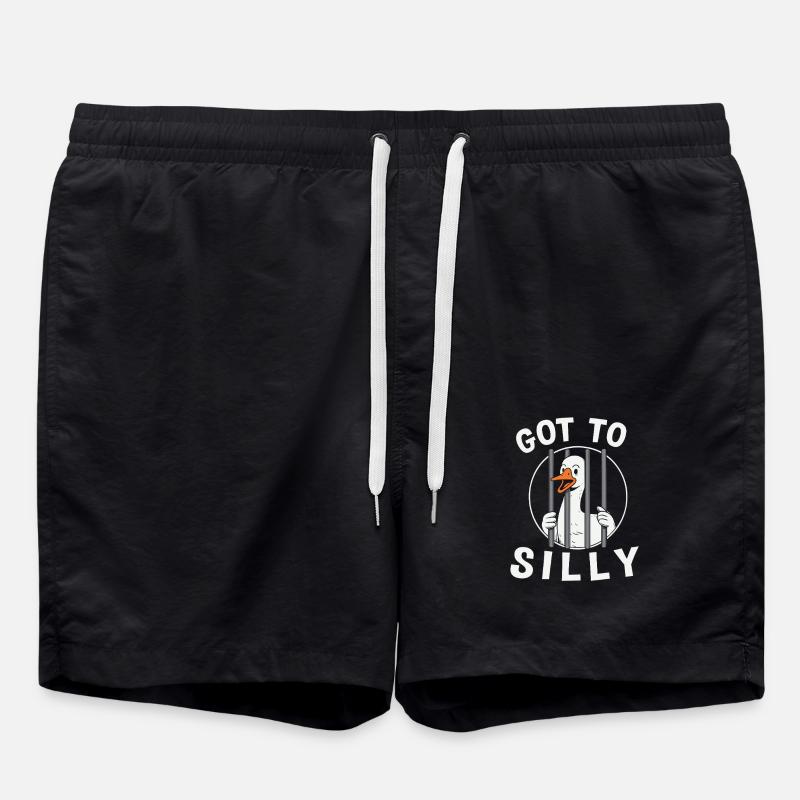 got to silly - Badeshorts - Schwarz