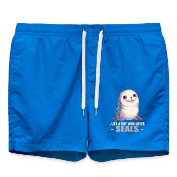 Joints, Phoque - Short de bain - cobalt blue - Devant