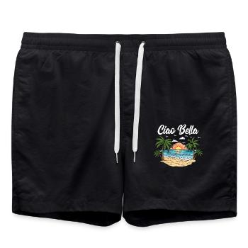 Ciao Bella - Swim Trunks - black - Front - AI Model Male 185 light (185cm)