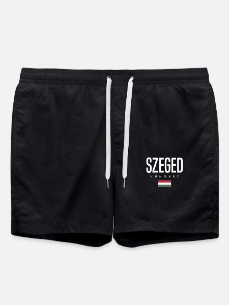 Szeged, Hongrie - Short de bain - noir
