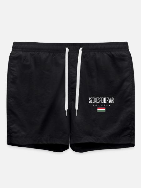 Szekesfehérvár, Hungary - Swim Trunks - black