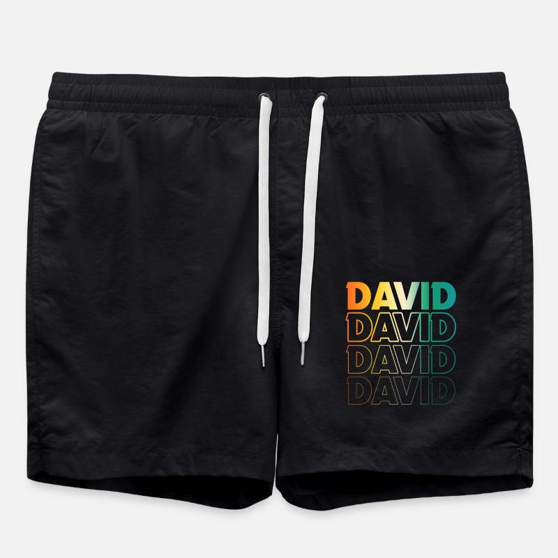 David - Swim Trunks - black