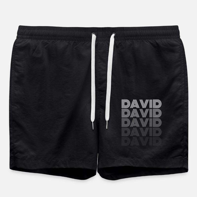 David - Swim Trunks - black