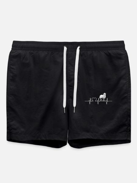 Sheep Sheep - Swim Trunks - black