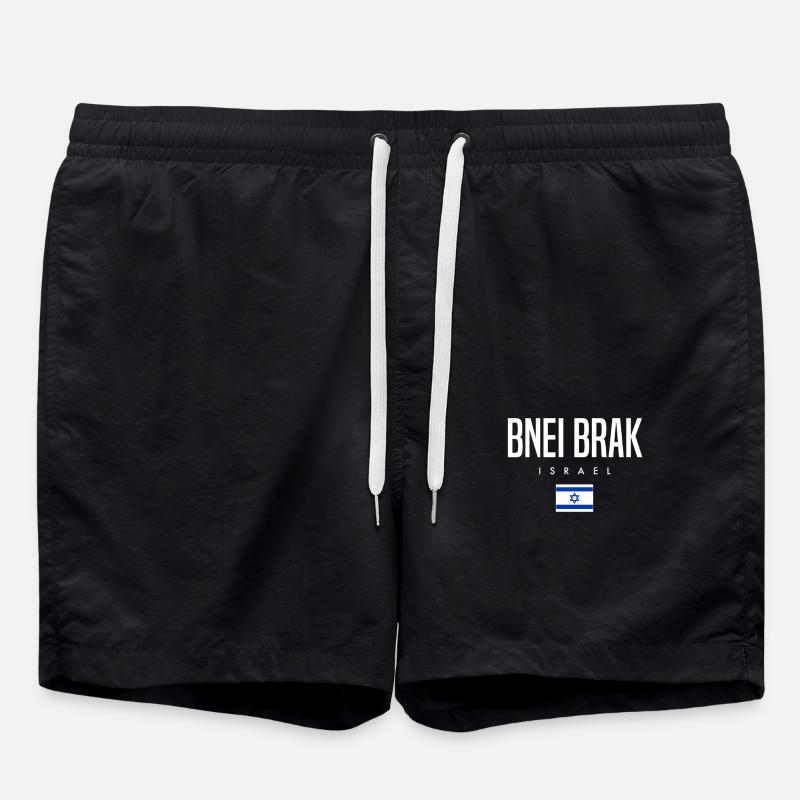 Bnei Brak Israel - Badeshorts - Schwarz