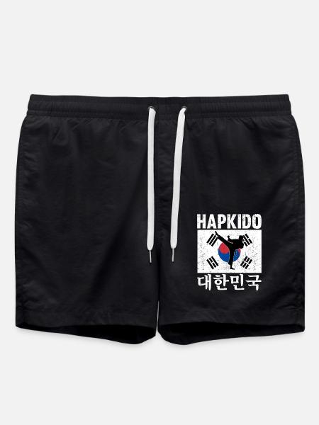 Hapkido Korean Martial Art - Swim Trunks - black