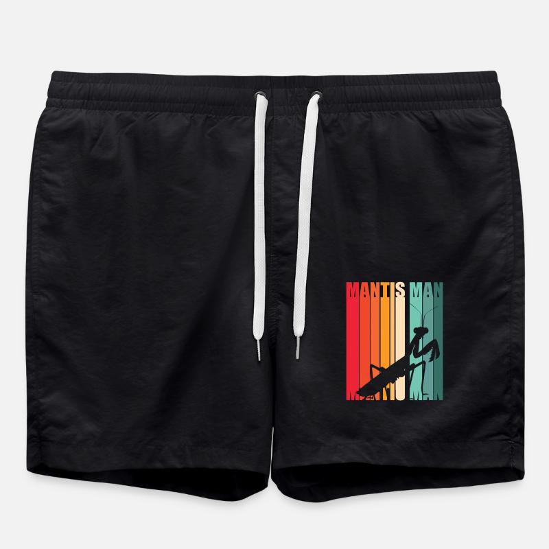 Mantis Worshipper Mantis - Swim Trunks - black