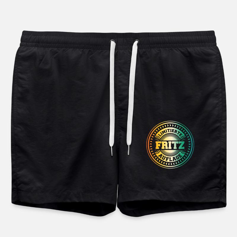 Fritz - Swim Trunks - black