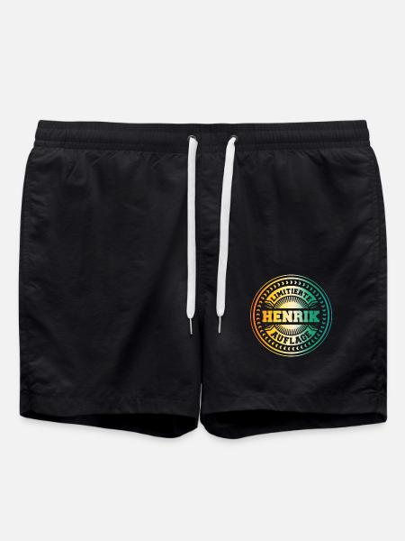 Henrik - Swim Trunks - black