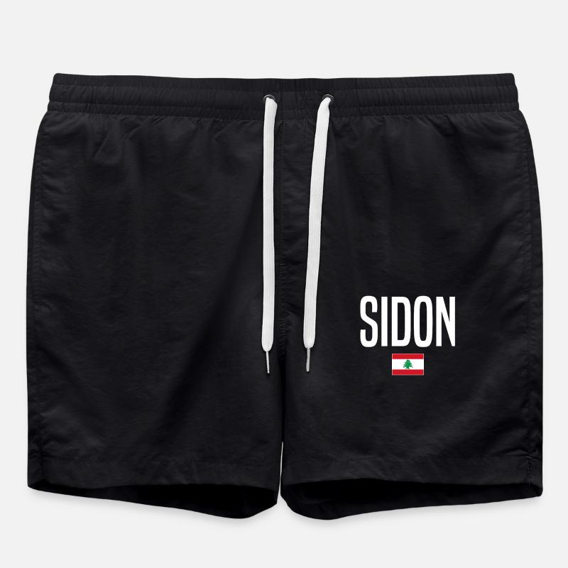 Sidon Lebanon - Swim Trunks - black