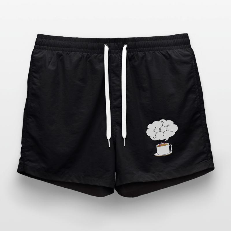 Chemistry Science Physics Laboratory Structural Formula Swim Trunks