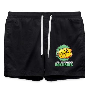 Poisson-coffre Poisson-coffre - Short de bain - noir - Devant - AI Model Male 185 light (185cm)