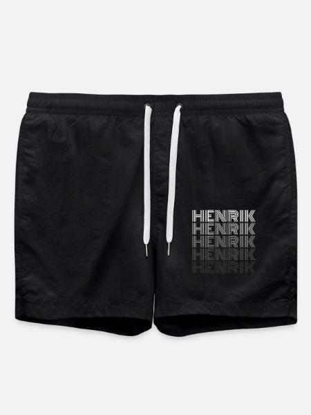 Henrik - Swim Trunks - black