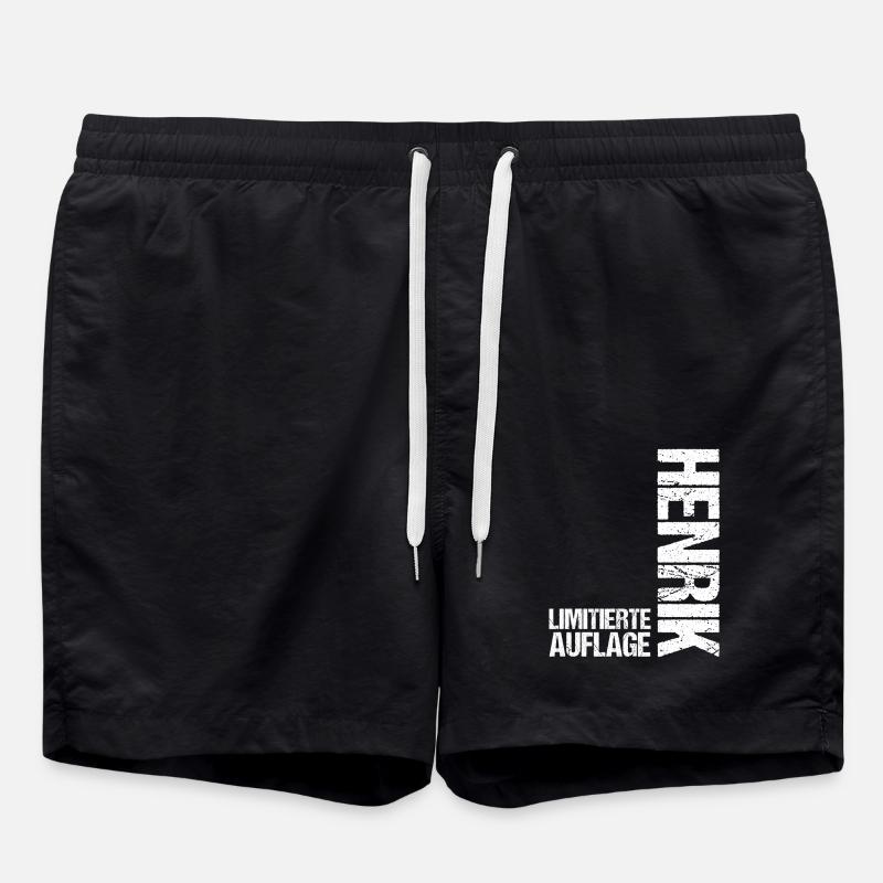 Henrik - Short de bain - noir
