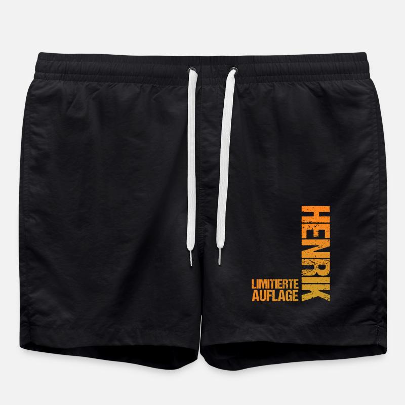 Henrik - Short de bain - noir
