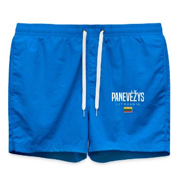 Panevėžys, Lithuania - Swim Trunks - cobalt blue - Front
