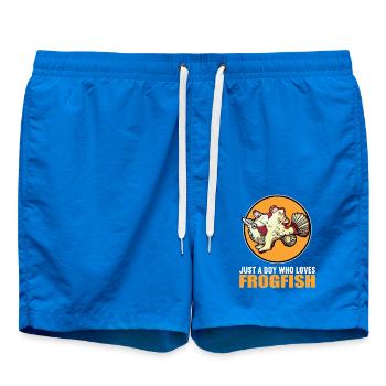 Poisson-grenouille Anglerfisch - Short de bain - cobalt blue - Devant