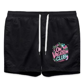 Vacation Club Festival d’été Vacances à la plage - Short de bain - noir - Devant - AI Model Male 185 light (185cm)