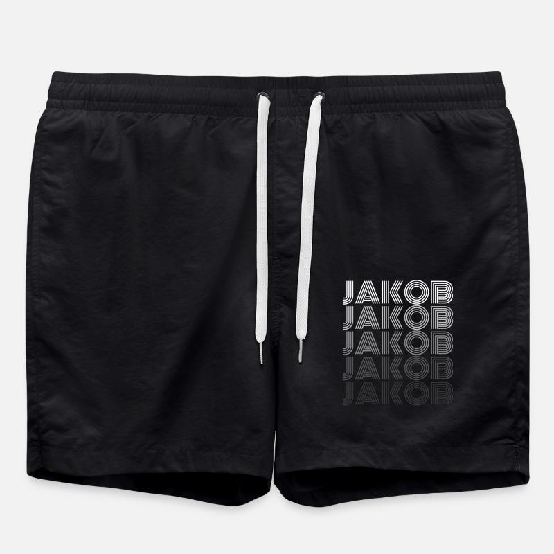 Jakob - Badeshorts - Schwarz