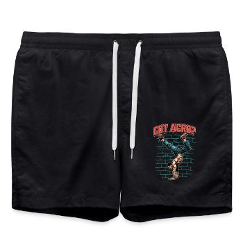 Acro Dance Got Acro Gymnastics Dancing Enthusiast - Badeshorts - Schwarz - Vorne - AI Model Male 185 light (185cm)