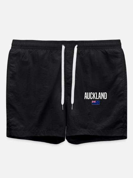 Auckland Neuseeland - Badeshorts - Schwarz