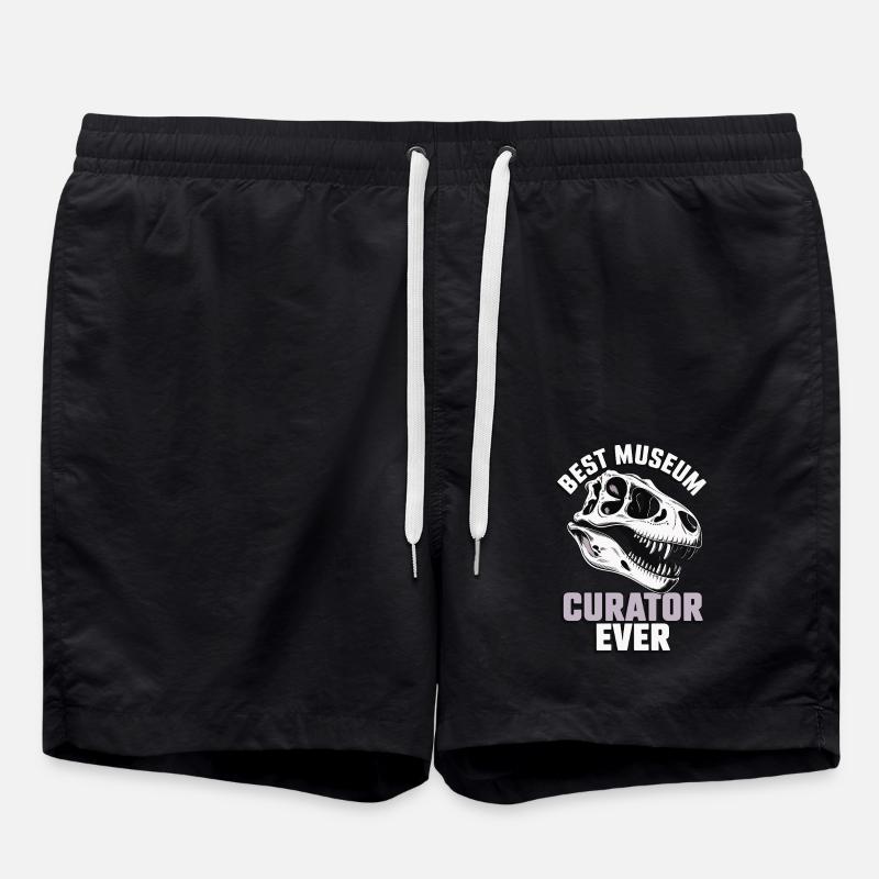 Museum - Swim Trunks - black