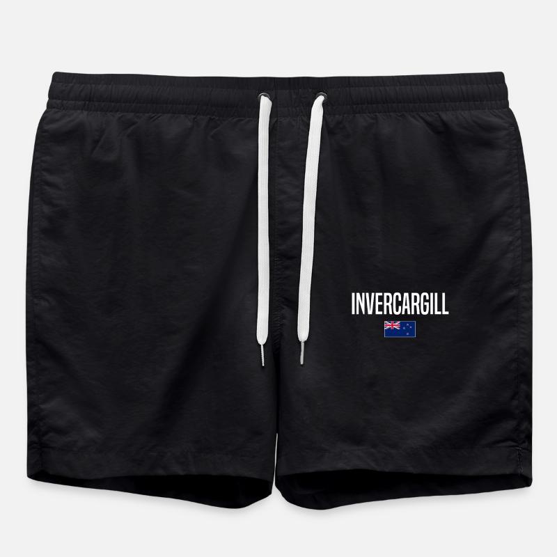 Invercargill Neuseeland - Badeshorts - Schwarz