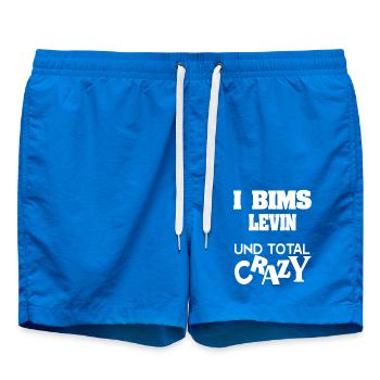 First name Levin - Swim Trunks - cobalt blue - Front