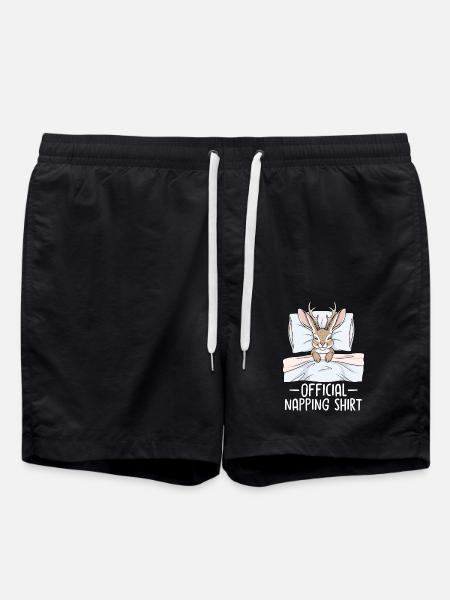 Official Napping shirt - Swim Trunks - black