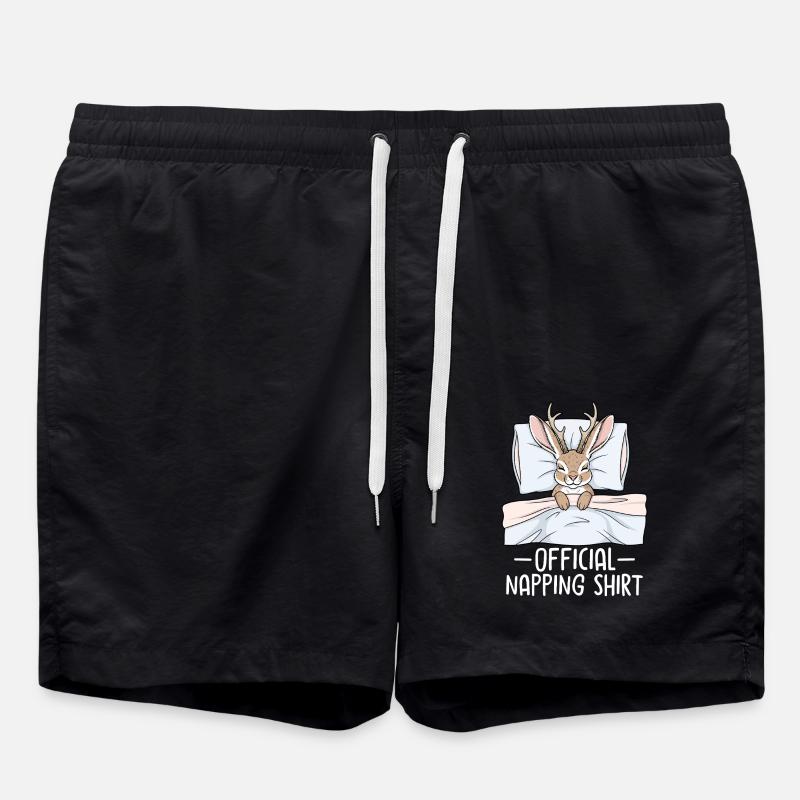 Official Napping shirt - Badeshorts - Schwarz