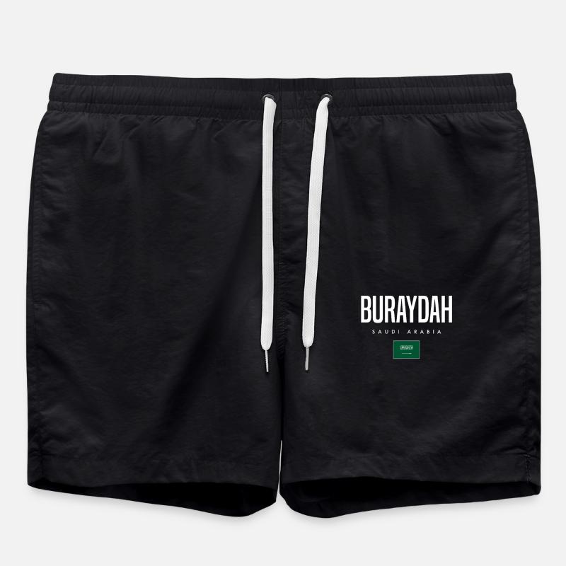 Buraydah, Arabie saoudite - Short de bain - noir