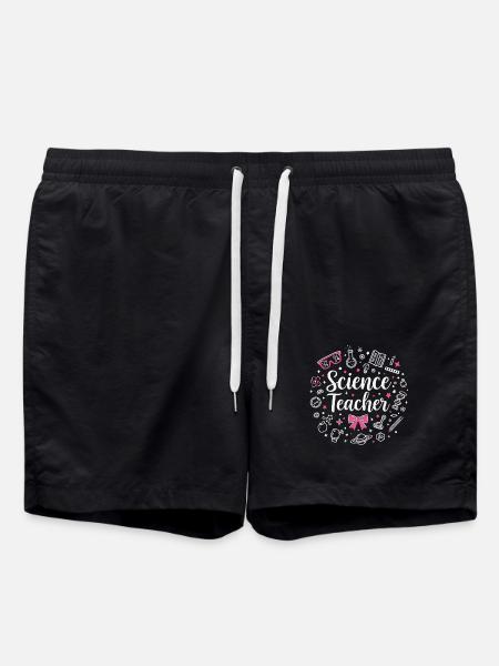 Professeure de sciences - Rentrée scolaire - Short de bain - noir