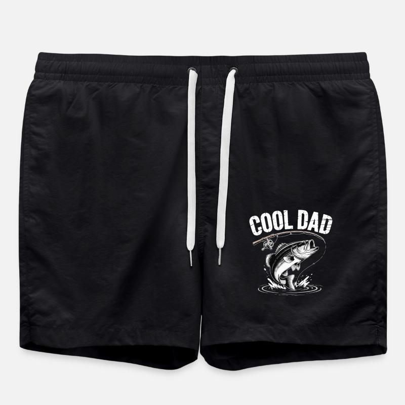 PAPA COOL - Short de bain - noir
