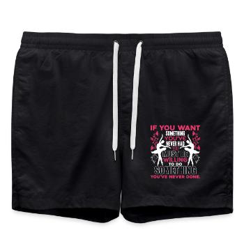 Ballet Dancer Proud Ballet Dancer - Swim Trunks - black - Front - AI Model Male 185 light (185cm)