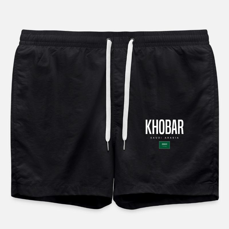 Khobar, Arabie saoudite - Short de bain - noir