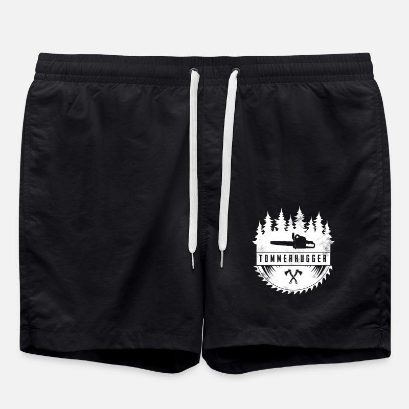 Lumberjack - Swim Trunks - black