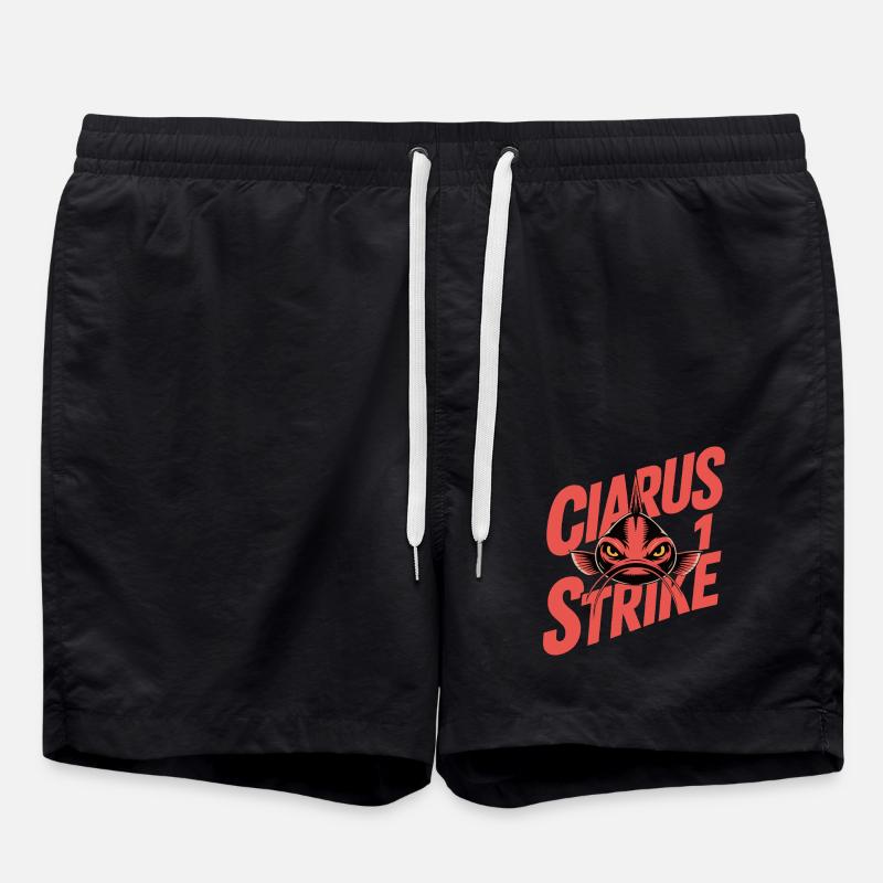 CIARUS STRIKE - Swim Trunks - black