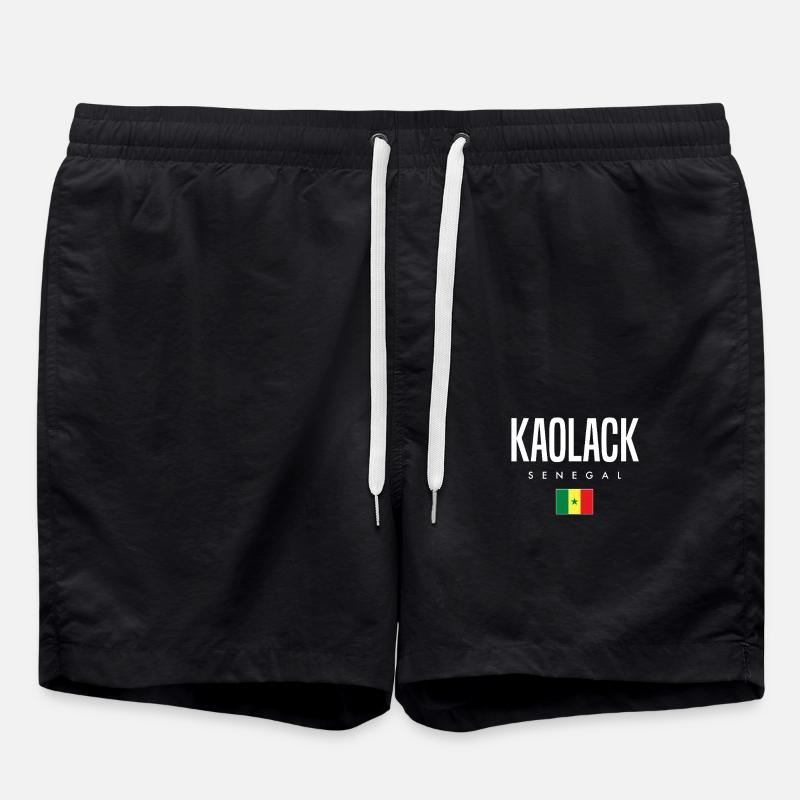 Kaolack, Senegal - Swim Trunks - black