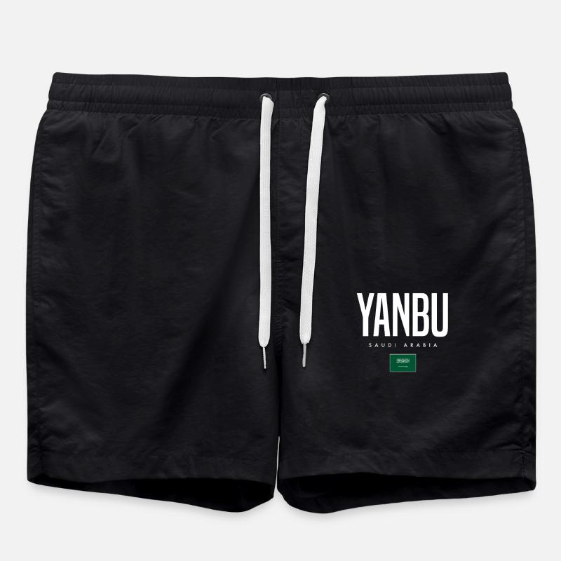 Yanbu Saudi Arabia - Swim Trunks - black