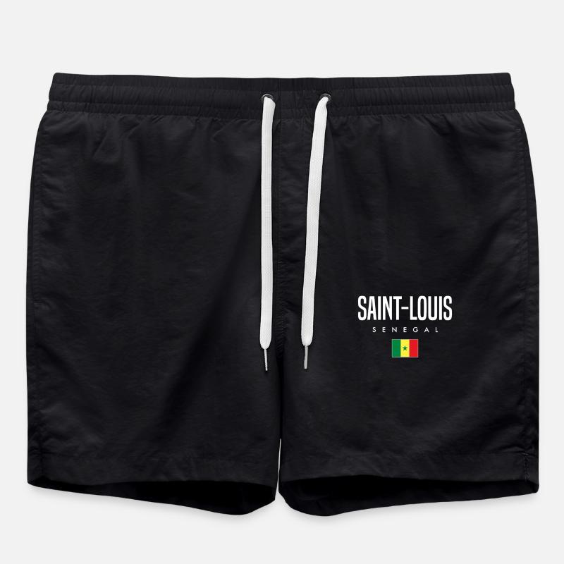 Saint-Louis Senegal - Swim Trunks - black