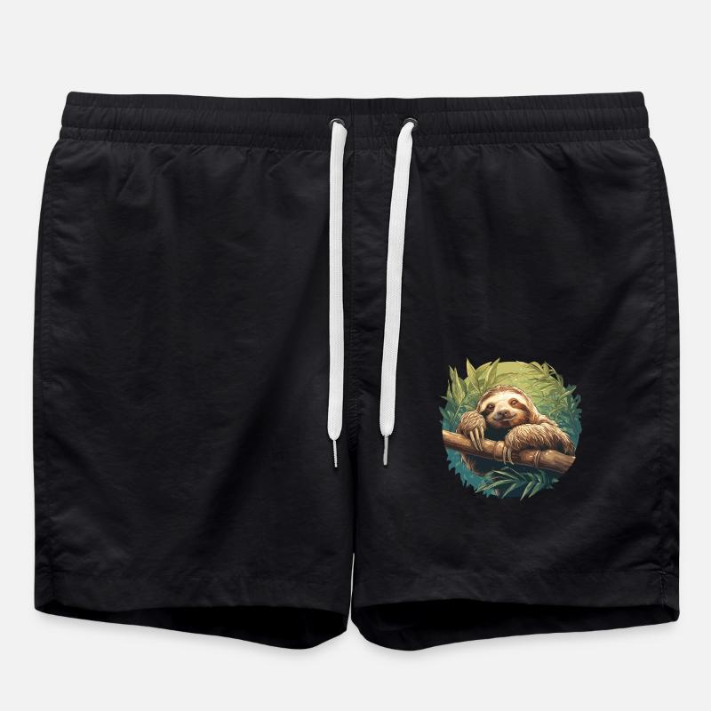 Paresseux Paresseux - Short de bain - noir