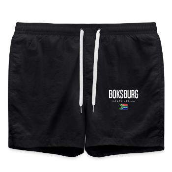 Boksburg, Afrique du Sud - Short de bain - noir - Devant - AI Model Male 185 light (185cm)