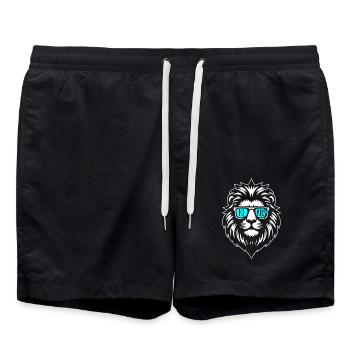 Leo Klaus - Short de bain - noir - Devant - AI Model Male 185 light (185cm)